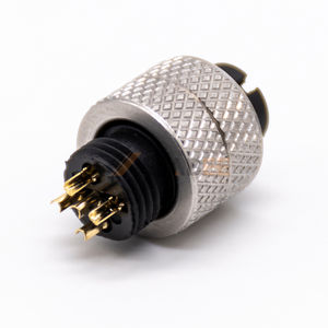 Connecteur femelle IP67 M12 5 broches à codage A, droit, à souder, moulé, pour câble DeviceNet et capteur - Product Image 2