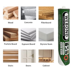 Adhésif noir tout usage pour murs en aluminium de construction, sans clous, colle forte - Product Image 4