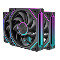 Ventilador de PC AntarcChill de 120 mm ARGB de Alta Presión Estática PWM, LED RGB direccionable de 5V, sincronización para radiador, enfriador de CPU, caja de ordenador