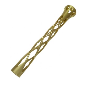 Tùy chỉnh thiết kế hookah Shisha bộ phận kim loại chính xác gia công OEM nhôm ống CNC 4 trục quay phay hookah bộ phận - Product Image 1