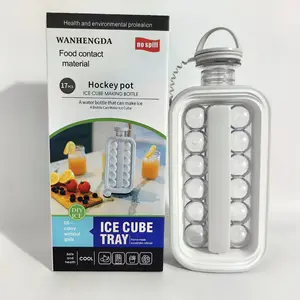 2 trong 1 di động Ice ball maker Ấm đun nước cho cà phê Whisky rượu sâm banh bia, Ice ball maker Ấm đun nước di động Ice Ball khuôn chai