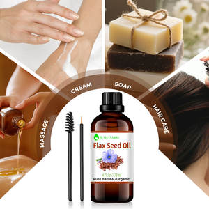 थोक थोक शुद्ध फ्लेक्सीड तेल/अलसी तेल ठंडा दबाया त्वचा चेहरे के शरीर के लिए प्राकृतिक वाहक - Product Image 4