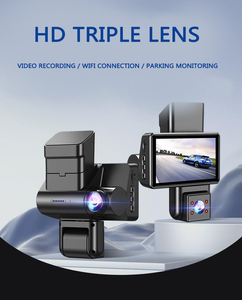 <span class=keywords><strong>1080</strong></span> phía trước và phía sau xem máy ảnh cho xe 3 ống kính <span class=keywords><strong>Dash</strong></span> cam cho xe ô tô DVR Wifi Video Recorder bãi đậu xe màn hình xe assecories - Product Image 3