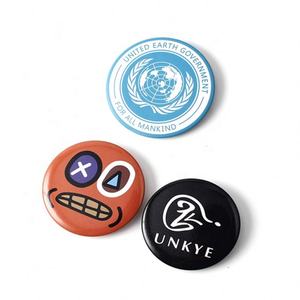En gros Populaire Métal Réfléchissant Imprimé École Sécurité Nom Rond 38Mm Chat Aiguille Étain Bouton Badge - Product Image 5