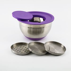 Ensemble de 13 bols mélangeurs avec logo personnalisé, bols à mélanger pour aliments, bols mélangeurs avec couvercles hermétiques - Product Image 2