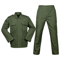 Pantalon cargo tactique unisexe camouflage noir respirant en tissu ripstop, uniforme tactique BDU, vente en gros