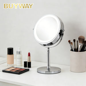 <span class=keywords><strong>Miroir</strong></span> de maquillage à LED avec grossissement 10x, rond, sur pied, personnalisé, pour table de maquillage, <span class=keywords><strong>miroir</strong></span> de vanité, <span class=keywords><strong>miroir</strong></span> de maquillage à LED - Product Image 1