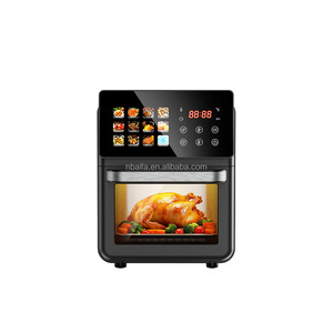 Four à air chaud Aifa Full View 10L avec fenêtre, menu numérique sain, <span class=keywords><strong>appareil</strong></span> de <span class=keywords><strong>cuisson</strong></span> multifonctionnel pour la maison avec boîtier en plastique - Product Image 4