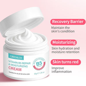 Crème Visage Hydratante et Réparatrice Apaisante Quotidienne Greenlem à la Vitamine B5 30ml - Formule Légère Non Grasse pour Tous les Types de Peau (Marque Blanche) - Product Image 1