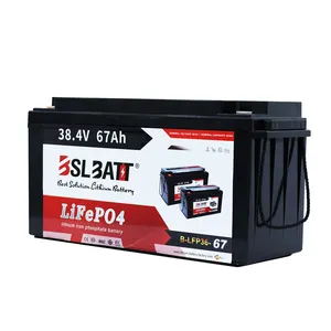 Bslbatt Herladen 36V Lithium-Ionbatterij Voor Clubwagen Golfkar Met Bms