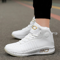 Chaussures d'arbitre montantes antidérapantes pour basket-ball, chaussures de sport respirantes amortissantes d'entraînement pou