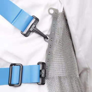 316 thép không gỉ chainmail butcher tạp dề, thịt cắt tạp dề với dây đeo điều chỉnh cắt kháng thích hợp cho chế biến thịt - Product Image 3