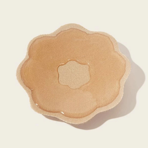 Nude Round and Petal <strong>Shape</strong> Sponge Reusable Invisible Adhesive <strong>Nipple</strong> Cover for Women - Product Image 6