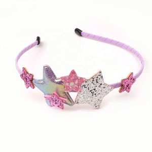 Adorables Diademas de Estrella para Niñas Accesorios para el Cabello de Moda Sencilla para Bebés Nuevas Cintas para el Pelo con Purpurina Elegantes para Niños - Product Image 4