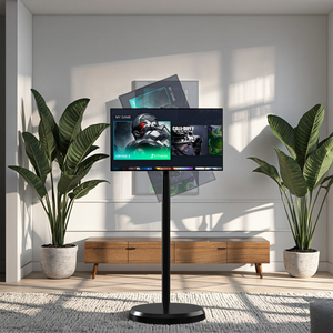 หน้าจอสมาร์ททีวีแบบม้วนได้ขนาด 21.5 นิ้ว ความละเอียด 1080P ระบบสัมผัส รองรับ IP TV แบบตั้งพื้น เคลื่อนย้ายได้ ไร้สาย สำหรับเล่นเกม ขนาด 21.5 นิ้ว ความละเอียด 1080P - Product Image 1