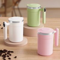 Tasse à mélanger électrique, tasse à café à mélange magnétique, tasse à café électrique, acier inoxydable 304, tasse à mélange automatique, tasse à café à mélange