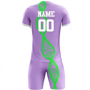 100% polyester arbitre vêtements de football filles séchage rapide respirant maillot costumes survêtement été météo football uniforme - Product Image 2