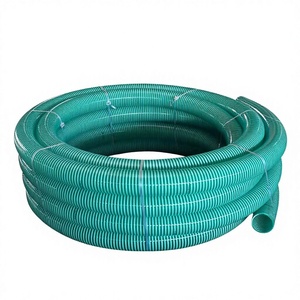 Tubería Espiral Reforzada de PVC para Succión y Descarga de Aguas Residuales, Material de Transporte con Presión Negativa, Forma Plana con Nervaduras - Product Image 4