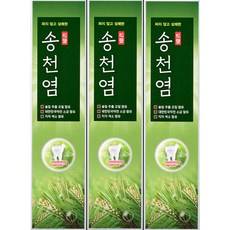 MedianSongcheon Pasta de dientes de menta fresca 120G Volumen Juego de 3 piezas Ingredientes herbales y químicos para dientes sensibles - Product Image 1