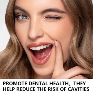 All'ingrosso caramelle gommose di frutta senza zucchero sfuse supporto immunità dentale caramelle lecca lecca integratore - Product Image 2