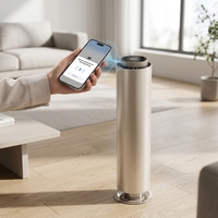 Diffuseur d'arômes en aluminium de grande taille pour usine, avec contrôle Wi-Fi via application, pour usage commercial hôtelier, assainisseur d'air aux huiles essentielles
