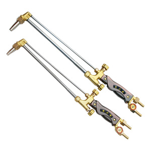 Torche de découpe oxyacétylénique G01-30/100 en acier inoxydable, double interrupteur, allumage manuel, torche de soudage plaquée cuivre - Product Image 1