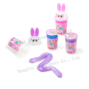 Hàng Mới Về Thạch Đầy Màu Sắc Hình Chú Thỏ Dễ Thương Chất Nhờn Nhớt Mềm Ồn Ào Chất Nhờn Bong Bóng Thổi Không Độc Hại Thân Thiện Với Môi Trường - Product Image 3
