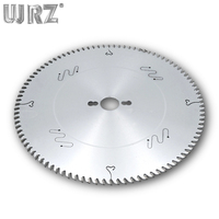 Scie de précision pour le travail des bords, diamètre 300 mm, 96 dents, qualité industrielle, acier inoxydable soudé au laser avec revêtement au nitrure, coupe lisse OEM