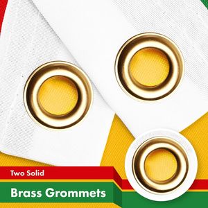 Флаг Курдистана 100% полиэстер 3x5 футов в наличии красный белый зеленый флаг страны Курдистан - Product Image 5