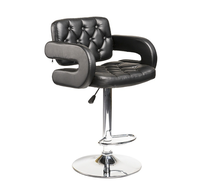 Chaises pivotantes de table de café en aluminium Durable de haute qualité canapé de bar en cuir commercial moderne pour une utilisation intérieure pour le mariage de bureau