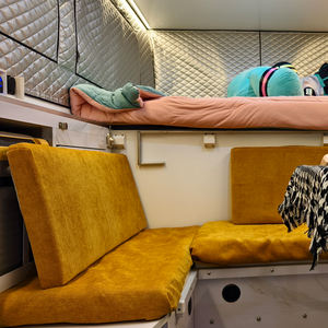 รถบ้านแบบสไลด์อินสำหรับรถกระบะ (มาตรฐานออสเตรเลีย) พร้อมห้องอาบน้ำ ห้องครัว แผงโซลาร์เซลล์ และคุณสมบัติเพื่อความสะดวกสบาย - Product Image 6