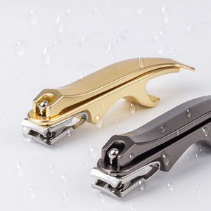 Erkekler İçin Özelleştirilmiş Tasarım 360 Derece Balık Şeklinde Altın Siyah Tırnak Makası Toptan Satış - Product Image 6