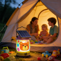 Lanterne solaire personnalisée, fabrication directe, lampe de camping LED, étanche, rechargeable par USB, lampe de tente pour cadeaux d'entreprise