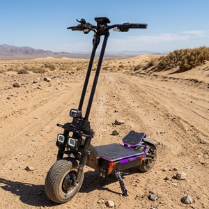 Scooter Eléctrico de Alta Potencia y Alta Velocidad 120KMH 72v 15000w, Controlador de 65A, Scooter Eléctrico Plegable para Adultos con Freno Hidráulico - Product Image 1