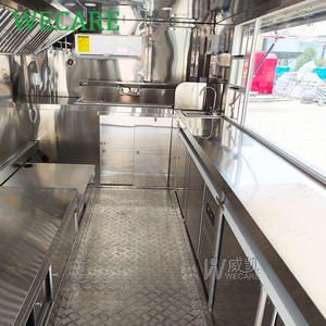 WECARE Remolque De Comida Mobile caffè Bar pasticceria Dessert hamburger Hot Dog gelato frullato cibo rimorchio camion completamente attrezzato - Product Image 6