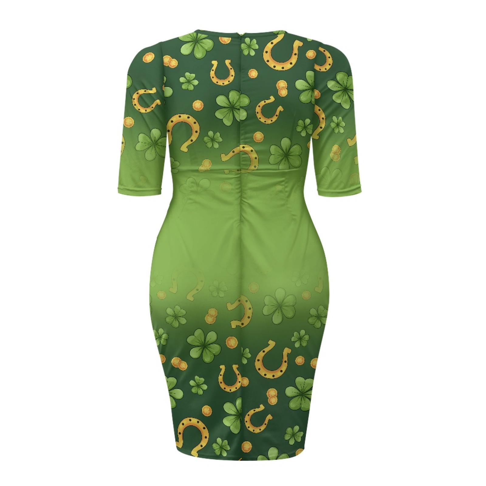 Leaf Art Women's Dress Vintage Leaf Design Island Church Clothes Custom  Your Patterns One Piece Lady Formal Bodycon Pencil Dress| Alibaba.com