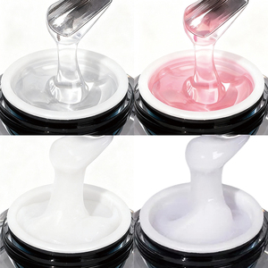 Gel Constructor de Uñas HEMA Free de 30ML, Gel de Extensión de Uñas Transparente, Color Jelly, Gel Constructor para Uñas - Product Image 1