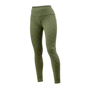 Leggings de yoga sans couture pour femmes, taille haute, avec contrôle du ventre, jambes évasées pleine longueur, design bicolore, Lycra respirant F - Product Image 1