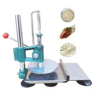 high output chapati press maker spring roll pastry machine