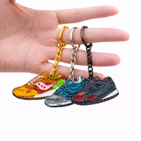 Porte-clés en métal émaillé argenté, porte-clés étoile, design de logo personnalisé, porte-clés souvenir, cadeaux, porte-clés 2D 3D thé au lait pour enfants