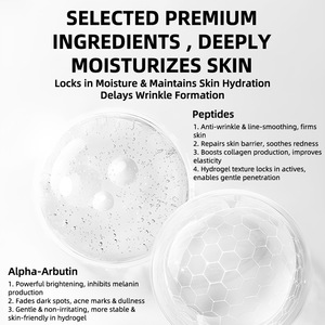 Masque Hydrogel Transfrontalier Indonésien à l'Armoise, Peptides et Collagène, Anti-Acné, Apaisant, Réparateur et Hydratant - Product Image 4