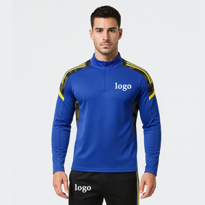 ชุดวอร์มเล่นฟุตบอลสำหรับฝึกฟุตบอลไม่มีลาย - Product Image 4