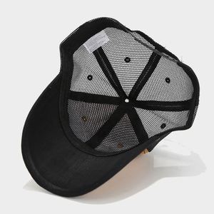 Nouvelle Arrivée Chapeau de Soleil Tendance pour Femme, Style Vintage, Idéal pour l'Été et les Voyages en Plein Air, Casquette Trucker en Maille, Casquette de Baseball en Paille de Papier - Product Image 5