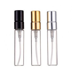 Refillable <b>Mini</b> Clear 2ml 3ml 5ml Atomizer Vial Glass Bottle Spray <b>Perfume</b> Empty Sample Bottle - Product Image 5