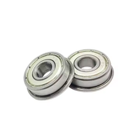 Acier au chrome protégé par roulement à billes de roulement de bride de F6801ZZ 12x21x5mm pour les machines/pompes industrielles