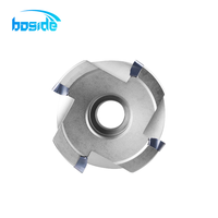 Tête de fraiseuse à face R390 indexable avec plaquette en carbure 11T308, fraise à coque CNC 4 dents, outil de fraisage en alliage dur OEM