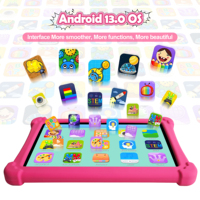 10,1 pulgadas Ram 6GB Rom 32GB Android Tablet para 3-12 años de edad Tablette Enfant con Wifi Bt niños tableta educativa Pc