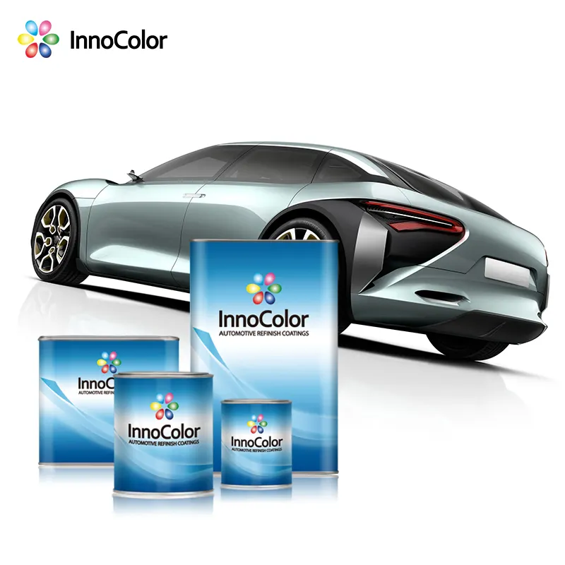 InnoColor di alta qualità cina fornitura Auto trasparente vernice per rifinitura Auto 1K 2K Automotive Basecoat Topcoat Car Automotive Paint