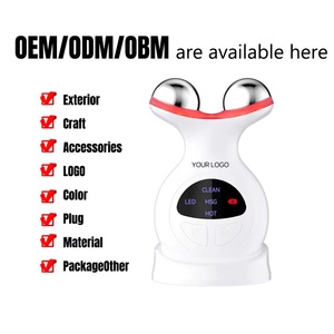 Hot Selling EMS Facial Device Electric 3D Face Roller <b>Massager</b> Skin Care Face Neck <b>Massager</b> - Product Image 6