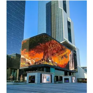 Preço de fábrica Pantalla Led Nu Eye 3d Interiores Painel Decorativo Na Parede Video Wall Display Eran Telas